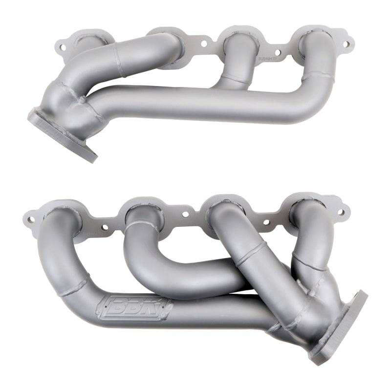 BBK 14-18 GM Truck 5.3/6.2 1 3/4in Shorty Tuned Length Headers - Titanium Ceramic - Mammoth Racing -