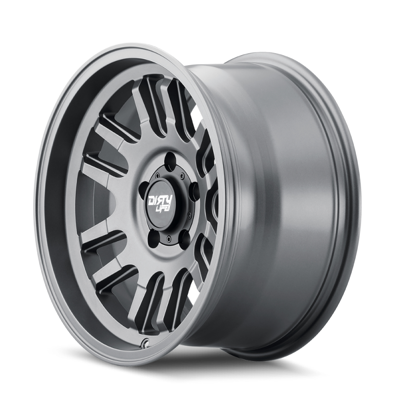 Dirty Life 9310 Canyon 17x9 / 6x135 BP / 0mm Offset / 87.1mm Hub Satin Graphite Wheel - Mammoth Racing -