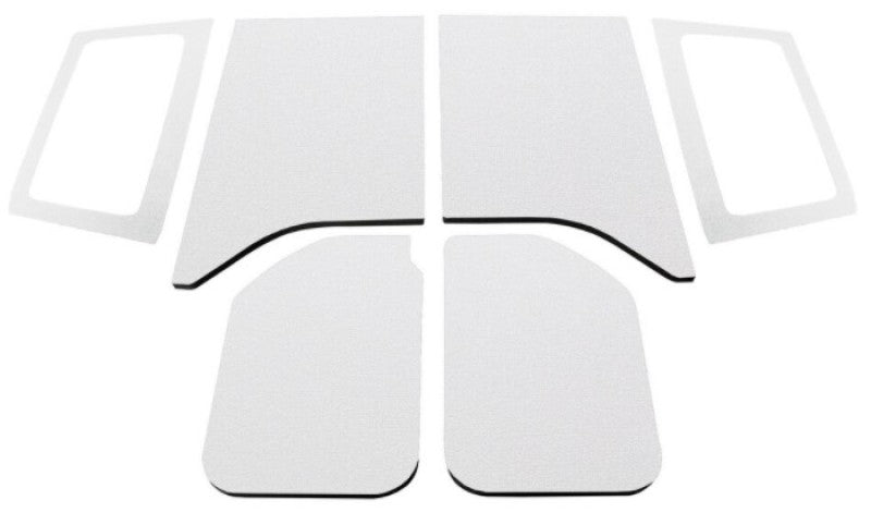 DEI 07-18 Jeep Wrangler JK 2-Door Headliner Complete Kit - White - Mammoth Racing -