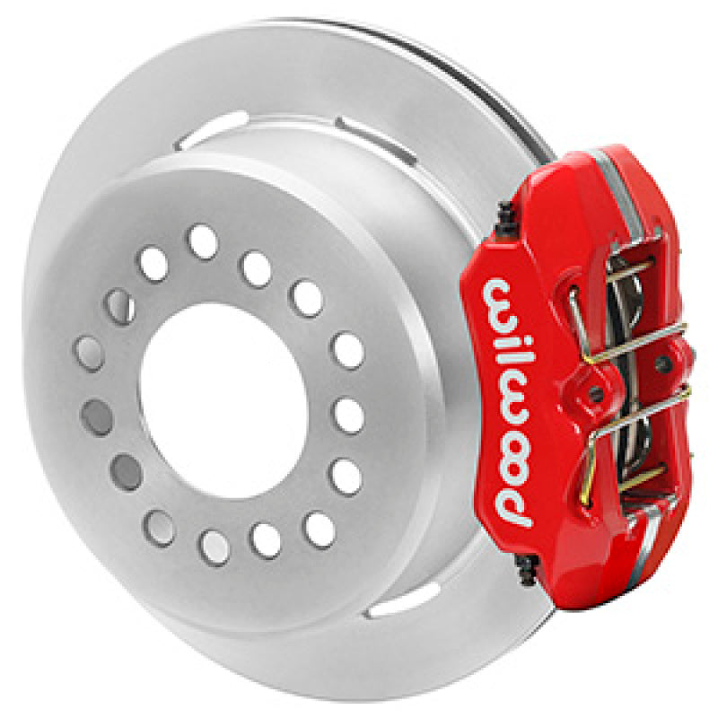 Wilwood Chevrolet 7-5/8in Rear Axle Dynapro Disc Brake Kit 11in Rotor -Red Caliper - My Store