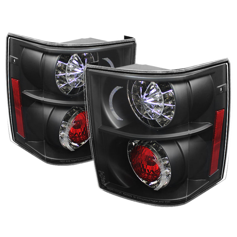 Spyder Land Rover Range Rover HSE 03-05 LED Tail Lights Black ALT-YD-LRRRH03-LED-BK - Mammoth Racing -