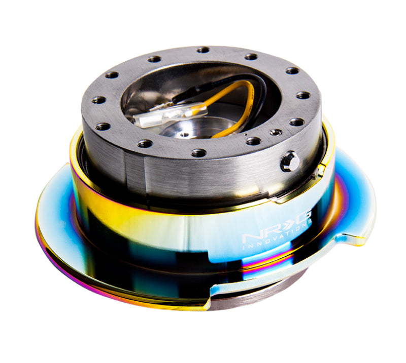 NRG Quick Release Gen 2.5 - Gunmetal Body / Neochrome Ring - My Store