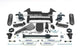 Fabtech 03-08 Hummer H2 Suv/Sut 4WD w/Rr Coil Springs 6in Perf Sys w/Perf Shks - My Store