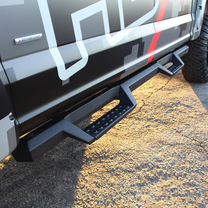 Westin/HDX 17-18 Ford F-150 SuperCrew Drop Nerf Step Bars - Textured Black - Mammoth Racing -