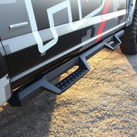 Westin/HDX 17-18 Ford F-150 SuperCrew Drop Nerf Step Bars - Textured Black - Mammoth Racing -