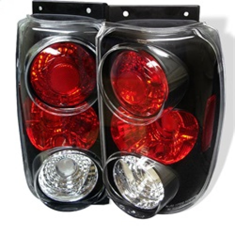 Spyder Ford Explorer 95-97 Euro Style Tail Lights Black ALT-YD-FEXP95-BK - Mammoth Racing -