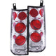 ANZO 1996-2002 Gmc Savana Taillights Chrome - My Store