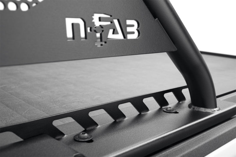 N-Fab ARC Sports Bar 20-22 Jeep Gladiator - Textured Black(Roll-N-Lock Cover Fitment Only) - Mammoth Racing -