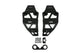 DV8 Offroad 20-22 Jeep JL 392/ Jeep JT Mojave Edition Dual Pod Light Mounts - Mammoth Racing -