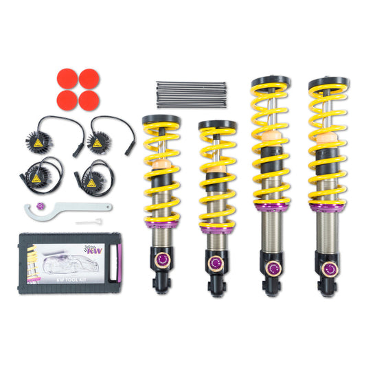 KW Coilover Kit V4 2016+ Mercedes AMG GT/GT S/GT C Coupe w/ Adaptive Suspension - Mammoth Racing -