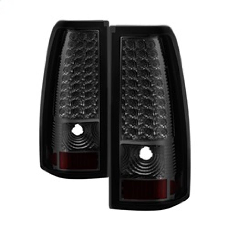 Xtune Chevy Silverado 1500/2500/3500 99-02 99-03 LED Tail Lights Smoke ALT-ON-CS99-LED-SM - Mammoth Racing -