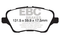 EBC 13-19 Ford Fiesta ST 1.6L Turbo Orangestuff Front Brake Pads - My Store