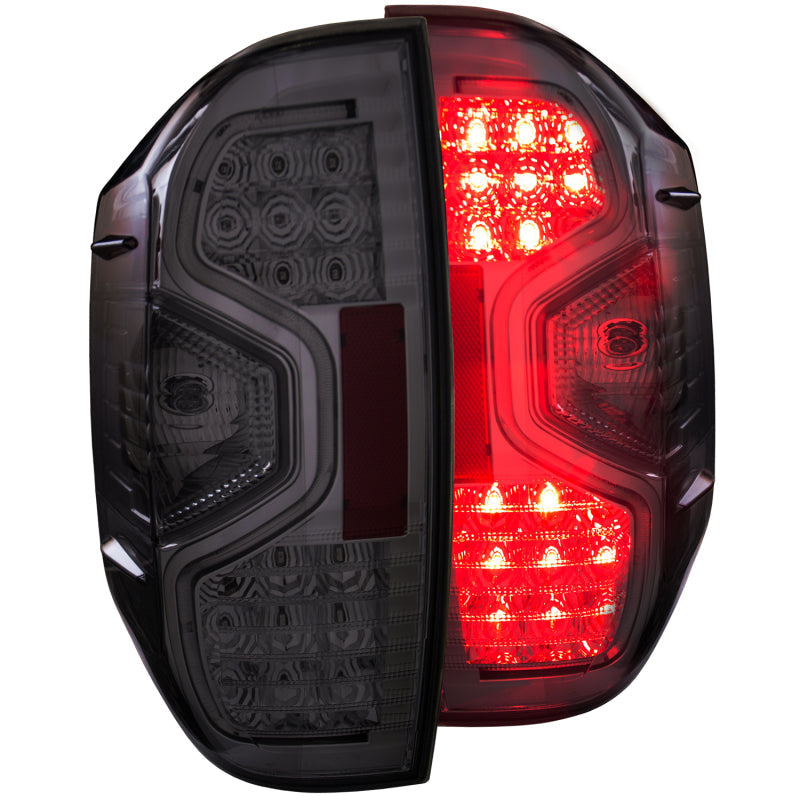 ANZO 2014-2015 Toyota Tundra LED Taillights Smoke - Mammoth Racing -