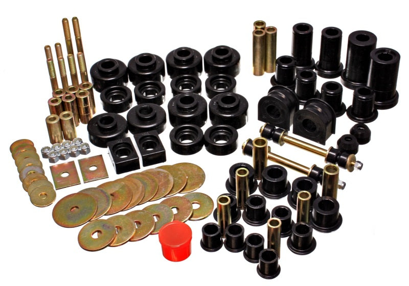 Energy Suspension 97-03 Ford F150 Pickup 2WD Std Cab/Xtd Cab/Super Crew Cab Black Hyper-flex Master - Mammoth Racing -