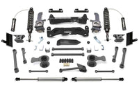 Fabtech 10-15 Toyota 4Runner 4WD 6in Perf Sys w/Dl 2.5 C/O Resi & 2.25 - Mammoth Racing -