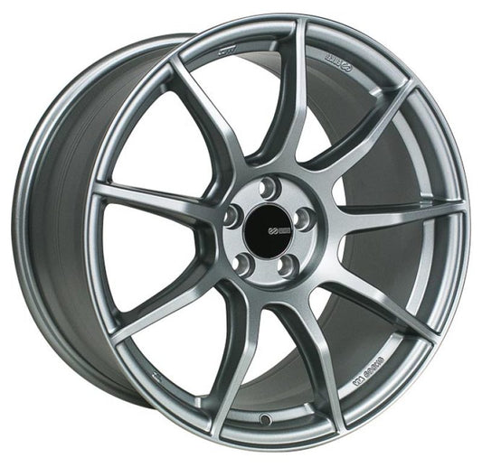 Enkei TS9 17x8 5x112 45mm Offset 72.6mm Bore Grey Wheel - Mammoth Racing -