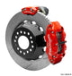 Wilwood Narrow Superlite 4R Rear P-Brk Kit 14.00in Rotor Big Ford New Style 2.50in Offset - Red - My Store