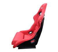 NRG FRP Bucket Seat (Red Cloth) - Large - My Store