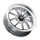 Weld S80 18x9 / 5x115 BP / 6.1in BS Black Wheel (High Pad) - Non-Beadlock - Mammoth Racing -