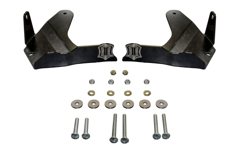 Icon 07-09 Toyota FJ / 03-09 Toyota 4Runner / 05-15 Toyota Tacoma LCA Skid Plate Kit - Mammoth Racing -