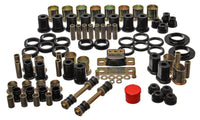Energy Suspension 66-72 Oldsmobile Cutlass/442/F-85/Europa Black Hyper-flex Master Bushing Set - Mammoth Racing -