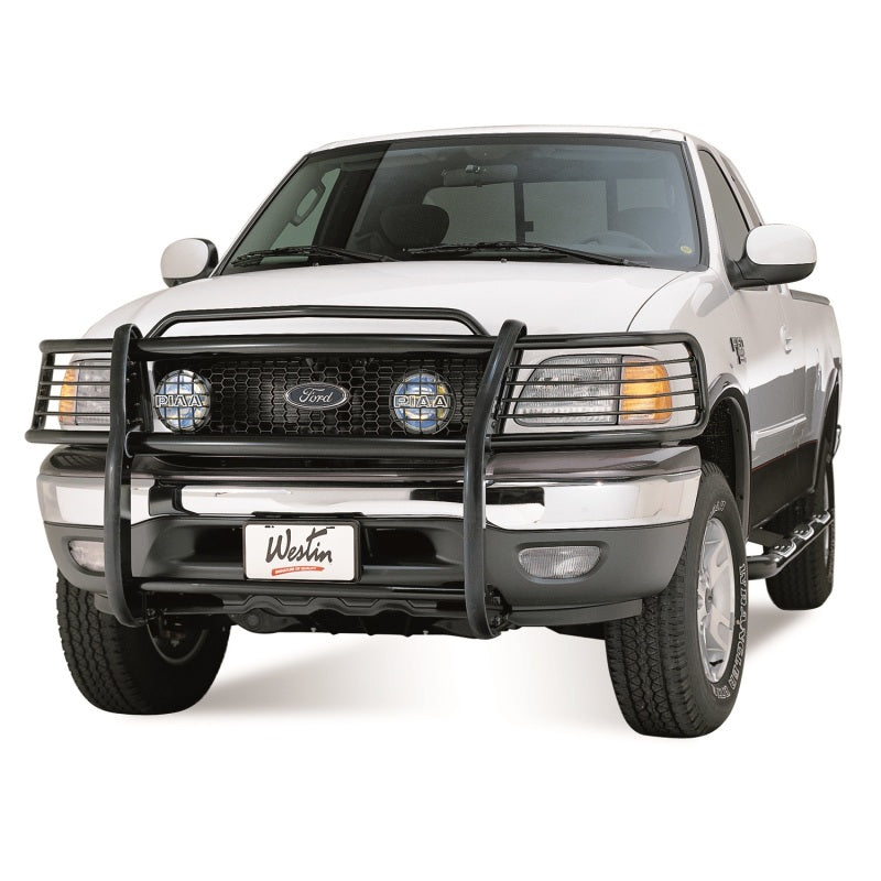 Westin 1997-2004 Ford F-150/250LD 4WD (Heritage Edition) Sportsman Grille Guard - Black - Mammoth Racing -