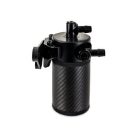 Mishimoto 2020+ Chevrolet Corvette C8 Baffled Oil Catch Can Kit (PCV Side) - Carbon Fiber - Mammoth Racing -
