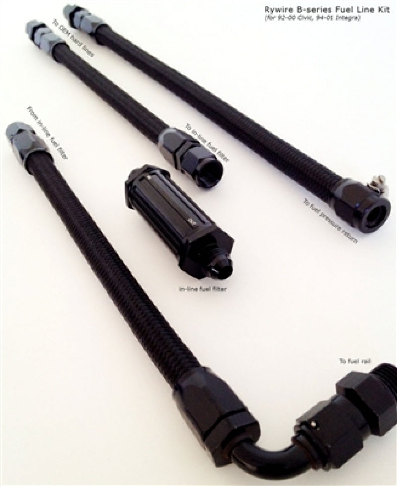 Rywire Honda B/D-Series Fuel Line Kit - Mammoth Racing -