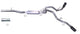 Gibson 10-12 Chevrolet Silverado 1500 Hybrid 6.0l 2.25in Cat-Back Dual Extreme Exhaust - Black Elite - Mammoth Racing -