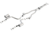 Borla 2015 Dodge Challenger Hellcat 6.2L V8 ATAK Catback Exhaust No Tips Factory Valance - My Store