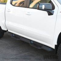 Westin 2019 Chevrolet Silverado/Sierra 1500 Crew Cab Xtreme Nerf Step Bars - Textured Black - Mammoth Racing -