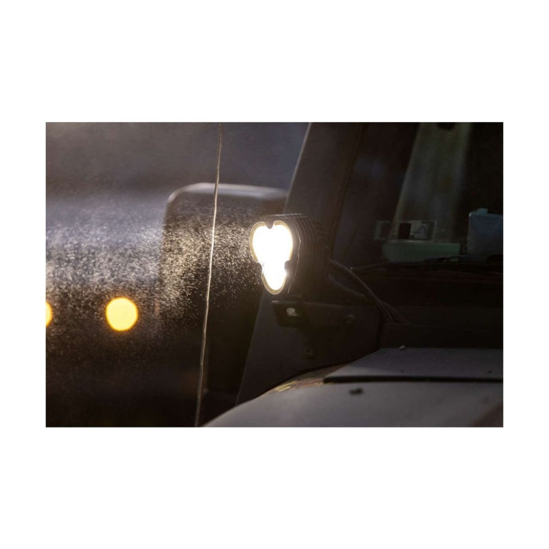 KC HiLiTES Flex ERA 3 LED Light Spot Beam Pair Pack System - Mammoth Racing -