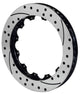 Wilwood Rotor-SV-SRP 72 Iron-LH-BLK-Drill 14.00 x 1.10 - 12 on 8.75in - My Store