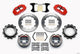 Wilwood Narrow Superlite 4R Rear P-Brk Kit 12.88in Red Strange Eng Floater 3.49in Offset - Mammoth Racing -