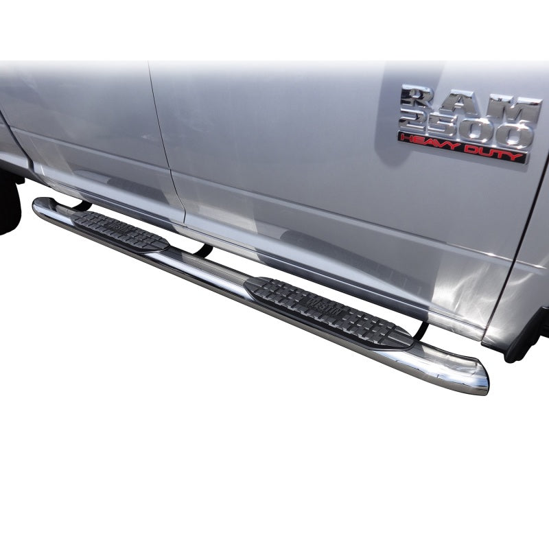 Westin 2009-2018 Dodge/Ram 1500/2500/3500 Crew Cab PRO TRAXX 5 Oval Nerf Step Bars - SS - Mammoth Racing -