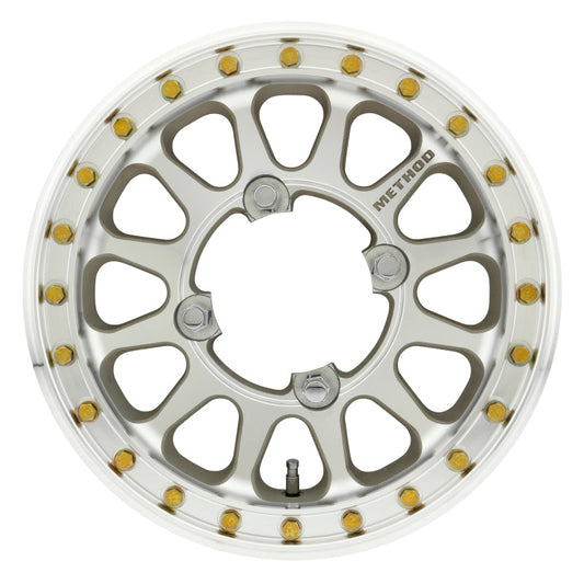 Method Mr401-r UTV Beadlock 15x5 2.5+2.5/0mm Offset 4x156 127mm CB Raw Machined w/BH-H24100 Wheel