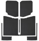 DEI 2019-Up Jeep Gladiator Leather Look Headliner Complete Kit 7-pc - Black - Mammoth Racing -