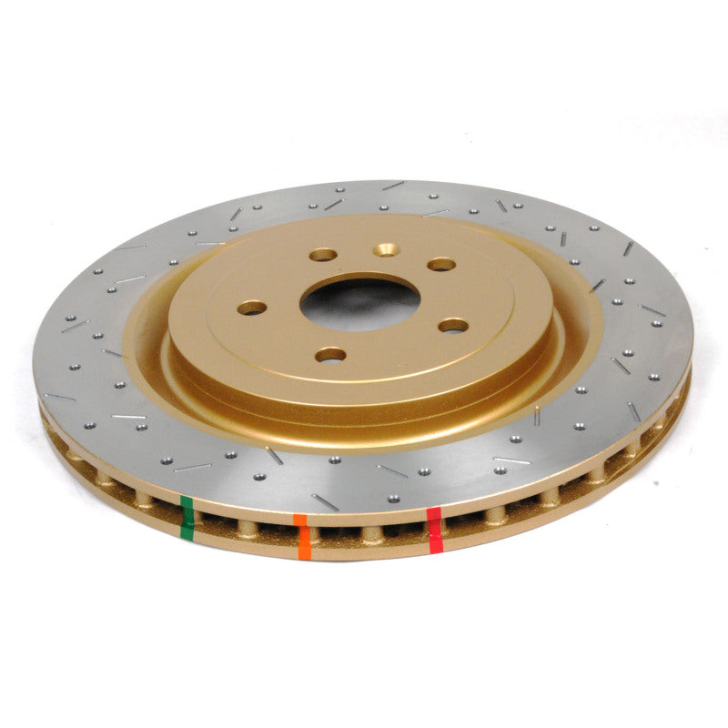 DBA 2010+ Camaro V8 SS Rear Drilled & Slotted 4000 Series Rotor - Mammoth Racing -