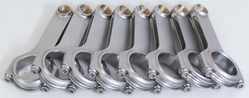 Eagle Chevrolet Big Block H-Beam Connecting Rods w/ ARP L19 Bolts (Set of 8) - Mammoth Racing -