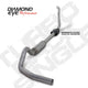 Diamond Eye KIT 4in TB SGL AL: 94-97 FORD 7.3L F250/F350 PWRSTROKE NFS W/ CARB EQUIV STDS - Mammoth Racing -