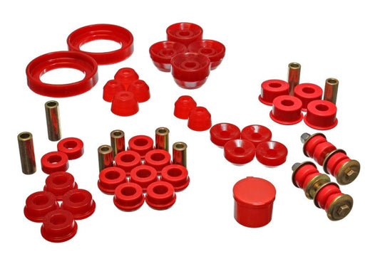 Energy Suspension 94-97 Honda Accord/Odyssey Red Hyper-Flex Master Bushing Set - My Store