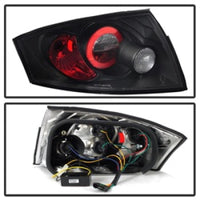 Spyder Audi TT 00-06 Euro Style Tail Lights Black ALT-YD-ATT99-BK - Mammoth Racing -