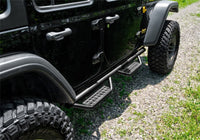 N-Fab RS Nerf Step 18-19 Jeep Wrangler JL 4DR - Full Length - Tex. Black - Mammoth Racing -