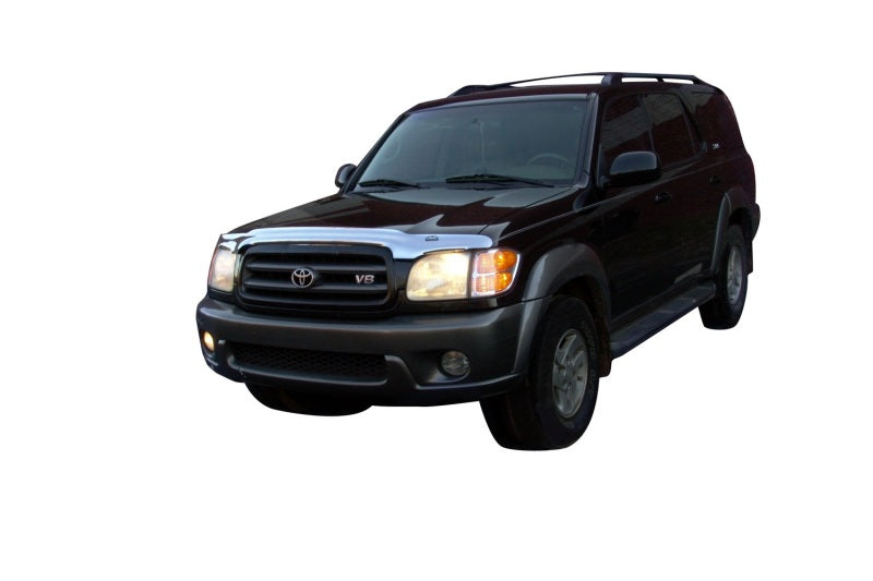 AVS 01-04 Toyota Sequoia (Behind Grille) High Profile Hood Shield - Chrome - Mammoth Racing -