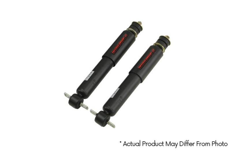 Belltech 99-06 GMC Sierra 1500 / Chevrolet Silverado 1500 Nitro Drop 2 Shock Absorber Set - Mammoth Racing -