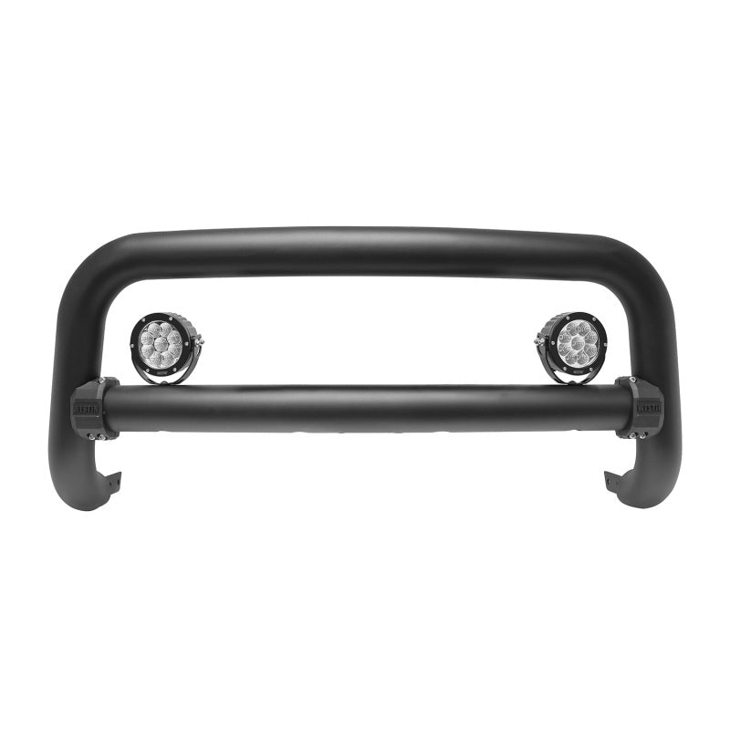 Westin 2010-2018 Ram 2500/3500 Contour 3.5in Bull Bar - Textured Black - Mammoth Racing -