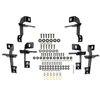 Westin 2007-2017 Jeep Wrangler Unlimited 4dr E-Series 3 Nerf Step Bars - Black - Mammoth Racing -