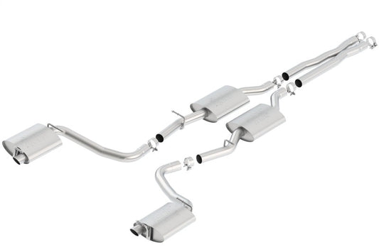 Borla 15-16 Dodge Charger R/T 5.7L No Tip Use Factory Valence Single Split Rear Exit ATAK Exhaust - My Store