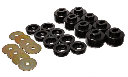 Energy Suspension 99-06 Silverado C1500/K1500/01-06 Silverado C2500/K2500 Black Body(cab) Mount Set - My Store