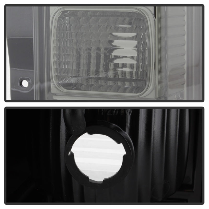 Xtune Hummer H3 06-09 ( Non H3T ) LED Tail Lights Smoke ALT-ON-HH306-LED-SM - Mammoth Racing -